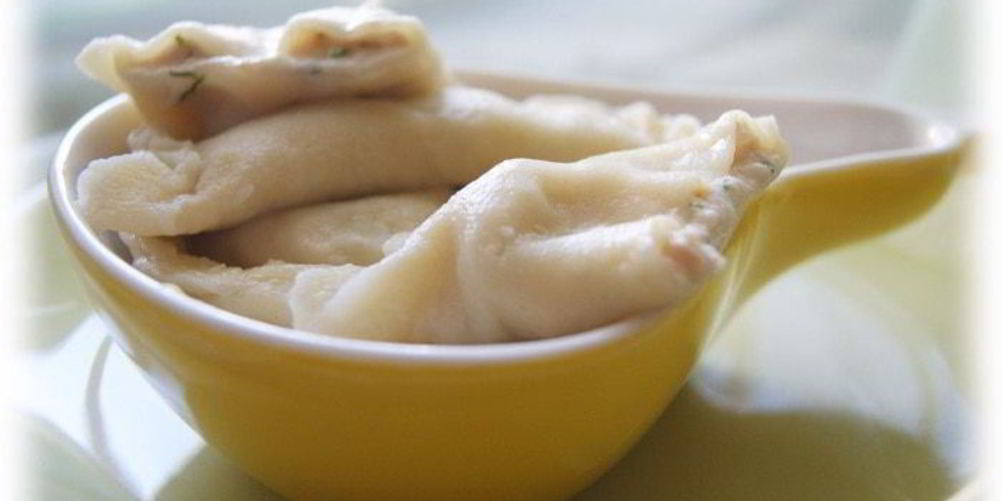 Рецепт вареников с форелью и рикоттой