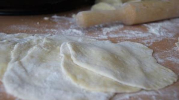 вареники с форелью и рикоттой