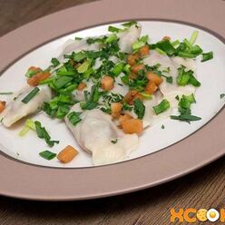 Вареники с гречкой и грибами