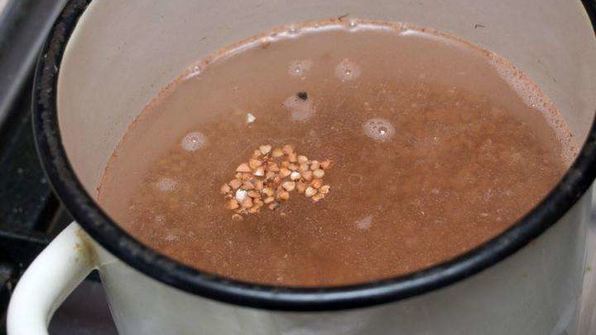 вареники с гречкой и грибами