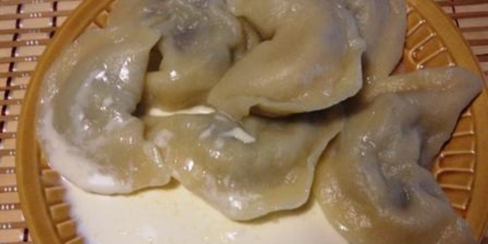 Рецепт вареников с грибами