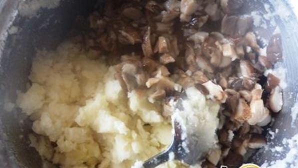 вареники с грибами