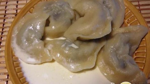 вареники с грибами