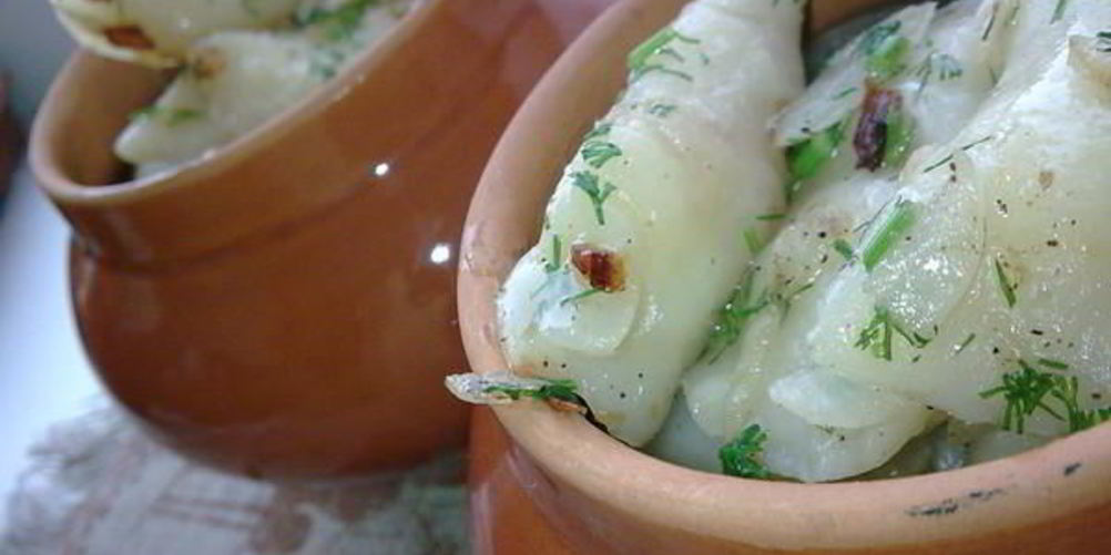 Рецепт вареников с картошкой без яиц