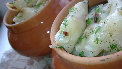 Вареники с картошкой без яиц