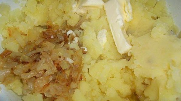 вареники с картошкой без яиц