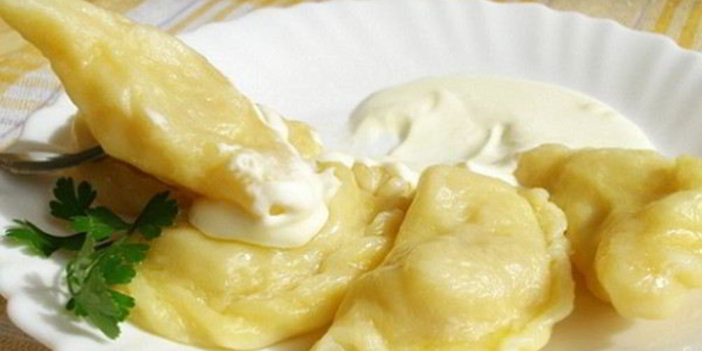 Рецепт вареников с картошкой на кефире