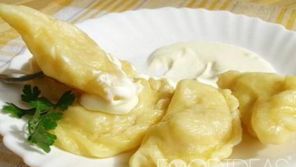 Вареники с картошкой на кефире