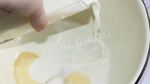 вареники с малиной