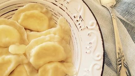 Вареники с сулугуни