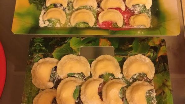 вареники с сулугуни