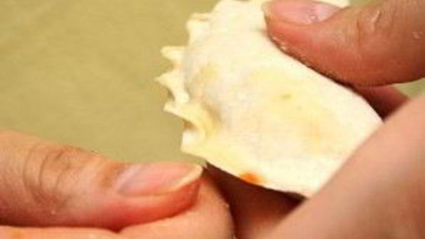 вареники с сыром и ветчиной