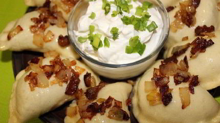 Вареники с сырым картофелем