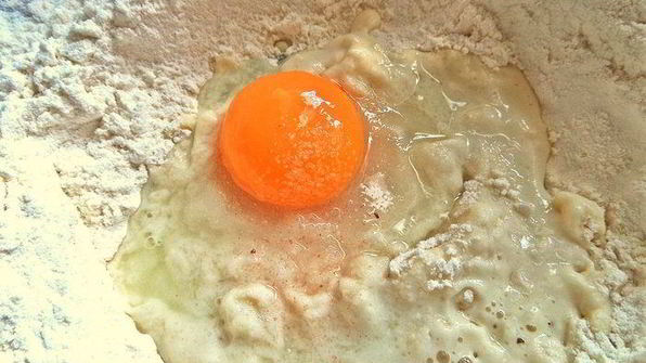 вареники с творогом и черешней