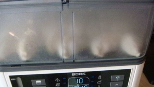 вареники с вишней на пару