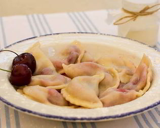 Вареники с вишней по-одесски