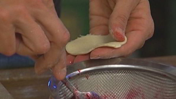 вареники с вишней