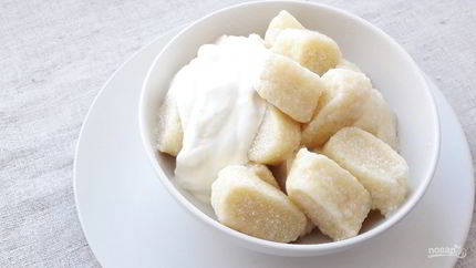 Вкусные ленивые вареники из творога