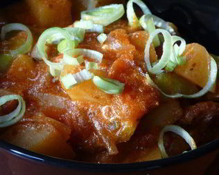 Бхаджи — индийское жаркое из овощей со специями