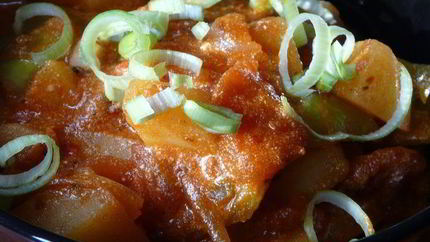 Бхаджи — индийское жаркое из овощей со специями