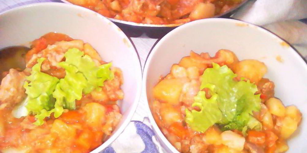 Рецепт домашнего жаркого из свинины