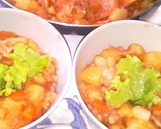 Домашнее жаркое из свинины