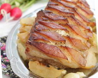 Хрустящее жаркое из свинины