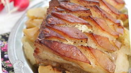 Хрустящее жаркое из свинины