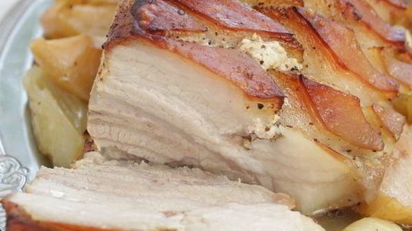 хрустящее жаркое из свинины