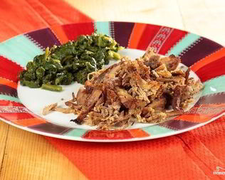 Жаркое из говядины с чесноком