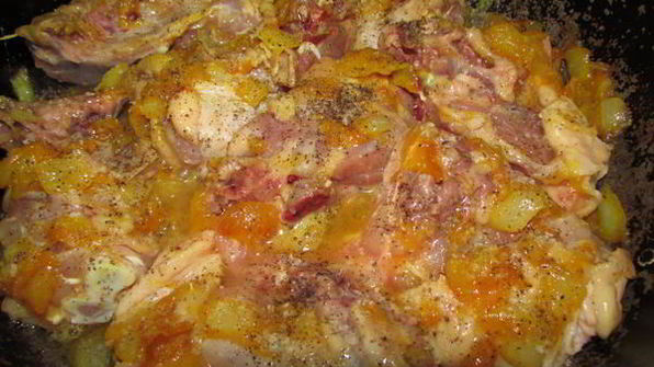 жаркое из курицы по-еврейски