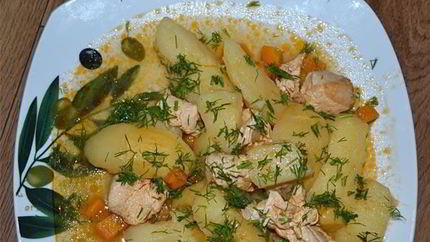 Жаркое из курицы в мультиварке