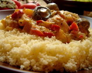 Жаркое из курицы в сливочном соусе