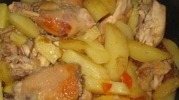 жаркое из цыпленка