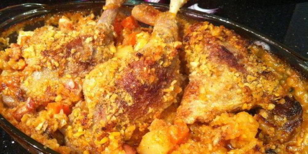 Рецепт жаркого из утиных ножек