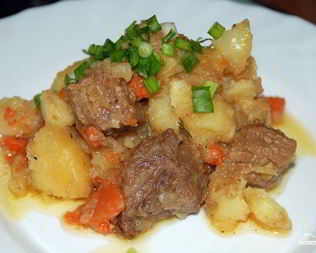 Жаркое по-домашнему из говядины