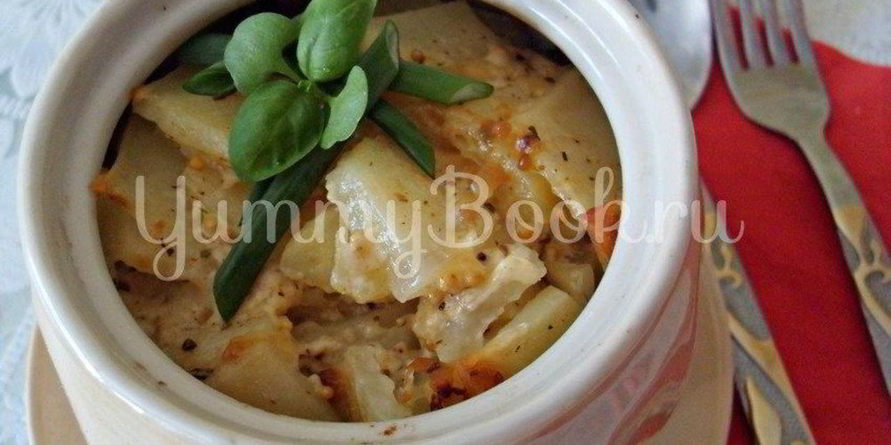 Рецепт жаркого с грибами в горшочке