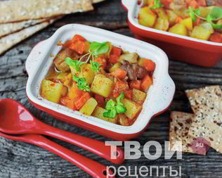 Жаркое с картошкой