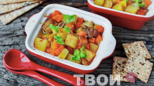 жаркое с картошкой