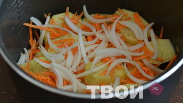 жаркое с курицей в мультиварке