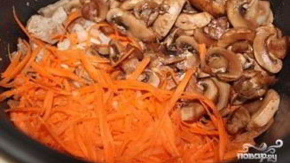 жаркое с шампиньонами