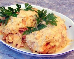 Жаркое в духовке из цыплят по-купечески