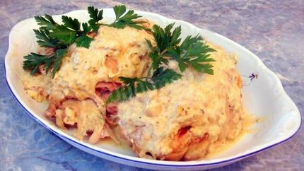 Жаркое в духовке из цыплят по-купечески