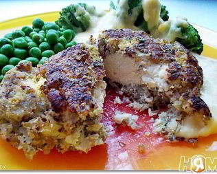 Гречнево-куриные зразы с сыром