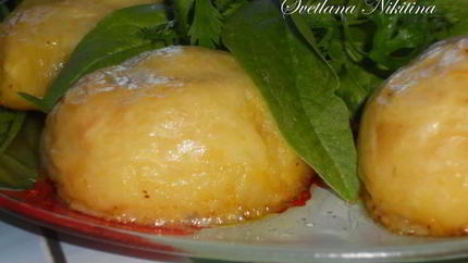 Картофельные шарики-зразы с грибами