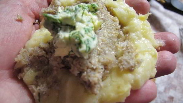 картофельные зразы по-киевски