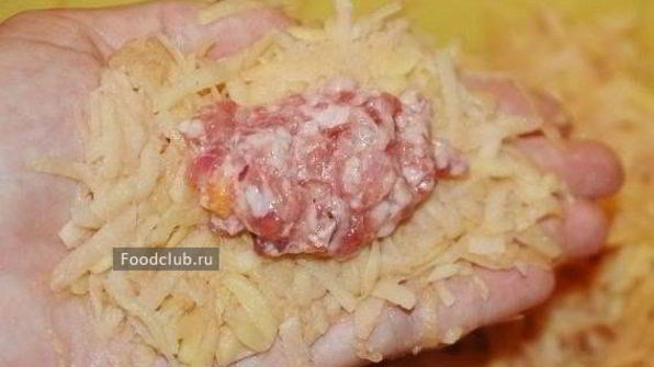 картофельные зразы с фаршем