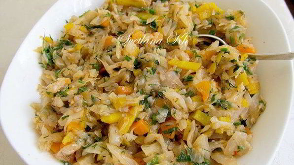 картофельные зразы с капустой, запеченные в духовке