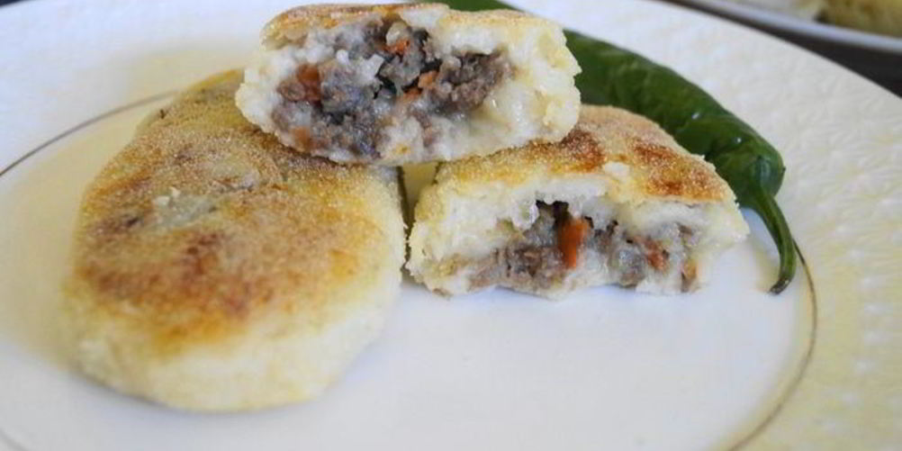 Рецепт картофельных зраз с острой мясной начинкой