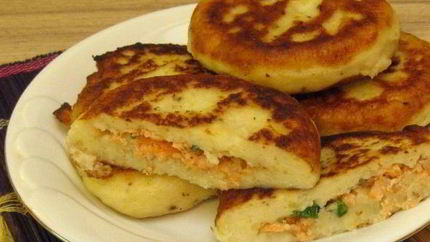 Картофельные зразы с рыбой